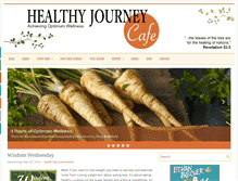 Tablet Screenshot of healthyjourneycafe.com
